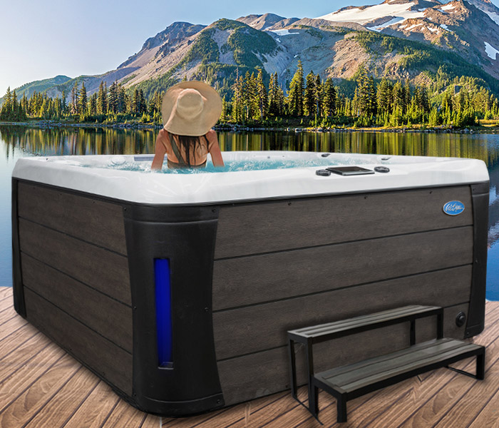 Calspas hot tub being used in a family setting - hot tubs spas for sale Spooner