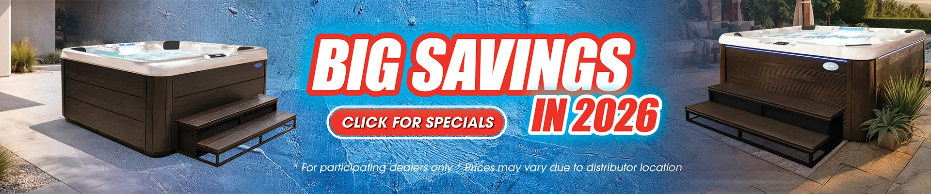 Calspas hot tub being used in a family setting - Spooner