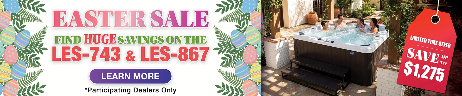 Calspas hot tub being used in a family setting - Spooner